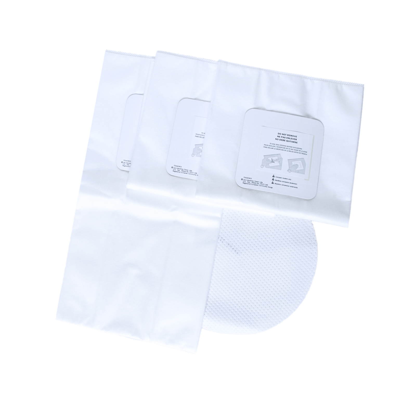 3beutel_filter1450 3 Stück Anti-Allergene Staubbeutel 1450